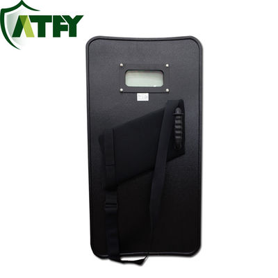 Polythylene Tactical Handheld Police Ballistic Shield Backpack Bulletproof Shield 6kg